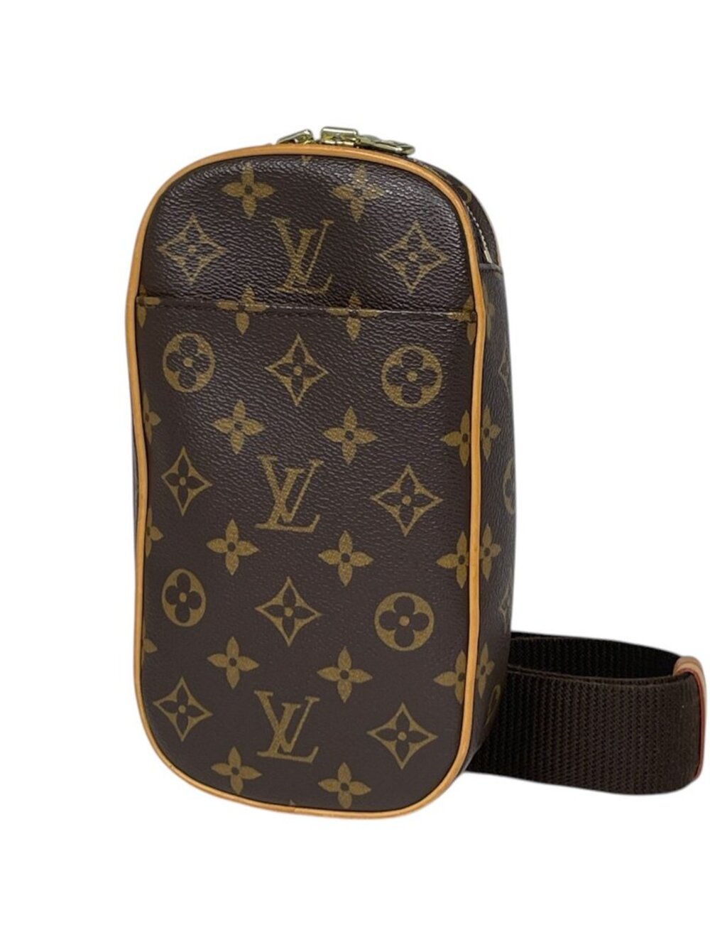 Louis Vuitton Pochette Gange Belt Bag Monogram Brown